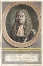 Jacob Houbraken "Mr. Everard van Weede", druk Isaac Tirion, Antiek en Kunst, Kunst | Etsen en Gravures, Ophalen