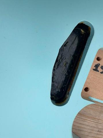 Telecaster Body Alder Nitro Daphne Blue beschikbaar voor biedingen
