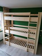 Stapelbed 3 persoons. Alle maten en kleuren. Maatwerk., Huis en Inrichting, Info@joabhoutenmeubels.nl, 90 cm, Ophalen of Verzenden