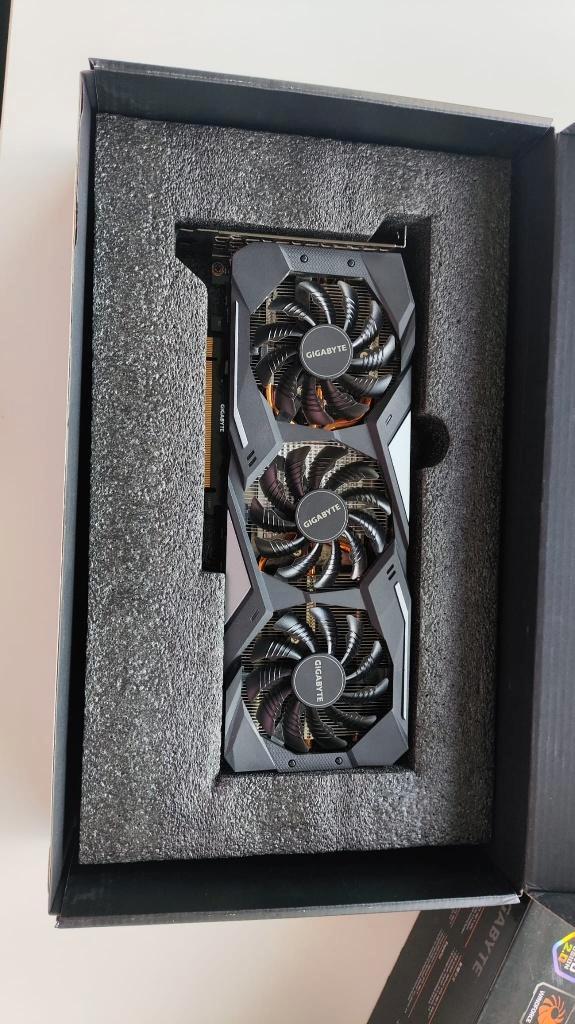 Gigabyte GTX 1660 Ti OC 6GB (3-fan), Computers en Software, Videokaarten, Zo goed als nieuw, Nvidia, PCI-Express 3.0, GDDR6, HDMI