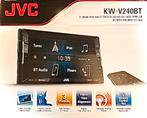 Jvc KW-V240BTautoradio mt Bluetooth&video&achteruitrijcamera, Ophalen of Verzenden, Zo goed als nieuw