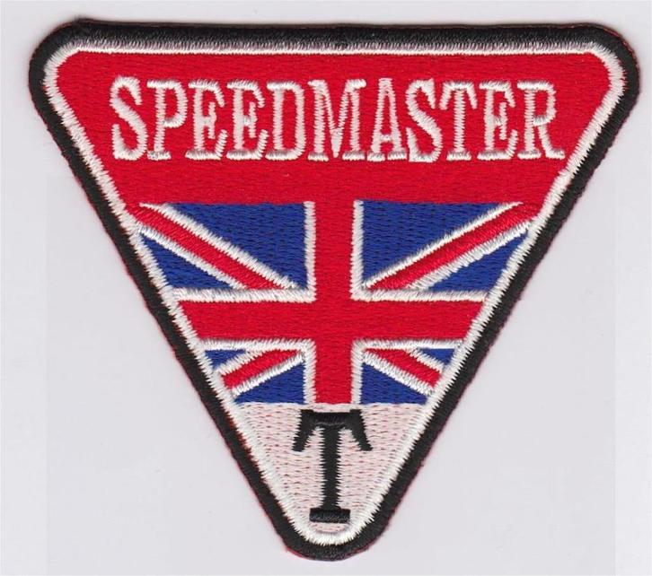 Triumph Speedmaster stoffen opstrijk patch embleem #23, Motoren, Accessoires | Overige, Nieuw, Ophalen of Verzenden