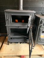 Gietijzerenhoutkachel met oven, Huis en Inrichting, Kachels, Ophalen, Vrijstaand, Hout, Nieuw