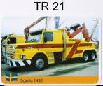 Kw189 autokaart tr21 truck scania 143e, Ophalen of Verzenden, Zo goed als nieuw, Auto's