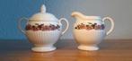 Wedgwood Briar Rose melkkannetje en suikerpotje met deksel, Huis en Inrichting, Keuken | Servies, Nieuw, Overige typen, Wedgwood