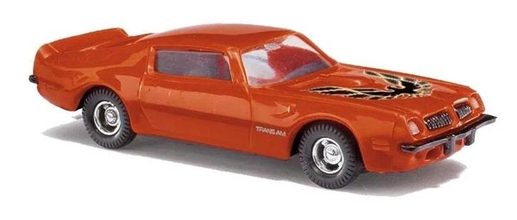 Pontiac Transam rood, Hobby en Vrije tijd, Modelauto's | 1:87, Nieuw, Auto, Overige merken, Ophalen of Verzenden