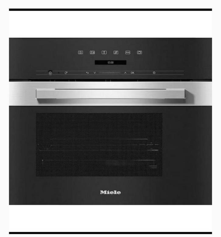 Mooie MIELE inbouw Stoomoven NIEUW DG7240 TIPTOETSEN!, Witgoed en Apparatuur, Ovens, Zo goed als nieuw, Inbouw, 45 tot 60 cm, Stoom