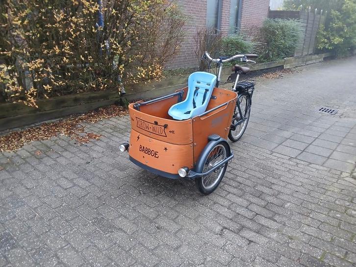 Babboe Bakfiets - Gebruikt, nette staat, Fietsen en Brommers, Fietsen | Bakfietsen, Gebruikt, Overige merken, 4 kinderen of meer