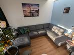 Hoekbank met longchair, Ophalen, Gebruikt, Stof, Modern