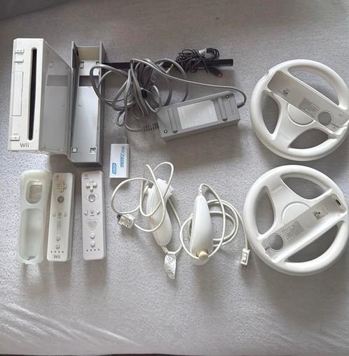 Nintendo Wii Set + Games, Spelcomputers en Games, Spelcomputers | Nintendo Wii, Zo goed als nieuw, Ophalen of Verzenden