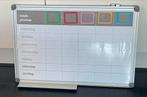 White board magnetisch plan bord en magnetische pictogrammen, Ophalen, Gebruikt, Magneetbord