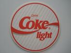 4 viltjes - Coke light, Ophalen, Zo goed als nieuw, Gebruiksvoorwerp