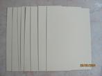 NIEUW 8x enkele kaarten PAPIER crème V&D 100 grams A6 03-13, Ophalen of Verzenden, Nieuw, Overige thema's, Blanco kaart of Basiskaart