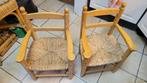 rotan stoel, Huis en Inrichting, Stoelen, Ophalen, Gebruikt, Twee, Bruin