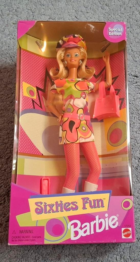Barbie Sixties Fun 1997, Verzamelen, Poppen, Nieuw, Fashion Doll, Ophalen of Verzenden