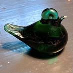 Groen glazen vogeltje Ozols+Wrangel Zweden, Ophalen of Verzenden