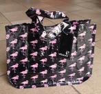 Madonna tasje zwart roze flamingo mini shopper - NIEUW!, Ophalen of Verzenden, Nieuw, Zwart, Shopper