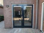 Hardhouten tuindeuren met kozijn en stenen dorpel (200x234), Doe-het-zelf en Verbouw, Kozijnen en Schuifpuien, 75 tot 150 cm, Deurkozijn