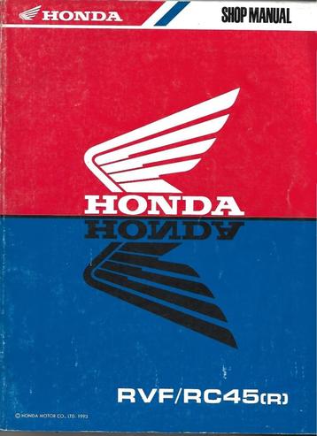 Honda RC45 R / RVF shop manual werkplaatsboek beschikbaar voor biedingen
