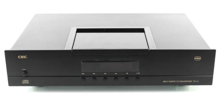 C.E.C. TL-51 HIGH-END BELT-DRIVE CD-TRANSPORT + MANUAL + A.B, Audio, Tv en Foto, Cd-spelers, Zo goed als nieuw, Overige merken