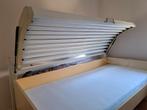 Hapro zonnebank+10 nieuwe snelbruin lampen+bed+bodem+matras, Ophalen, Gebruikt, Zonnebank enkelzijdig, 10 tot 15 lampen