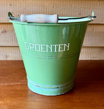 Emaille emmer beschikbaar voor biedingen