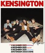 4 Kensington tickets voor 5 dec. Ziggodome, Drie personen of meer, December