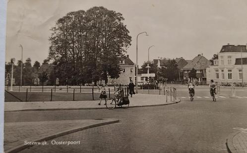 Ansichtkaart Steenwijk, Oosterpoort - 1958, Verzamelen, Ansichtkaarten | Nederland, Gelopen, Overijssel, 1940 tot 1960, Ophalen of Verzenden