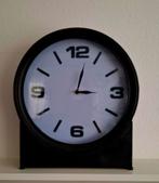 Industriële Klok - 42x37cm - Batterij, Ophalen of Verzenden, Gebruikt, Analoog, Wandklok