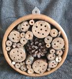 Rond insectenhotel, bijenhotel (model slab), Ophalen of Verzenden, Zo goed als nieuw