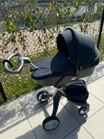 Nette zwarte Stokke Xplory kinderwagen, combiwagen, Ophalen, Zo goed als nieuw, Overige merken