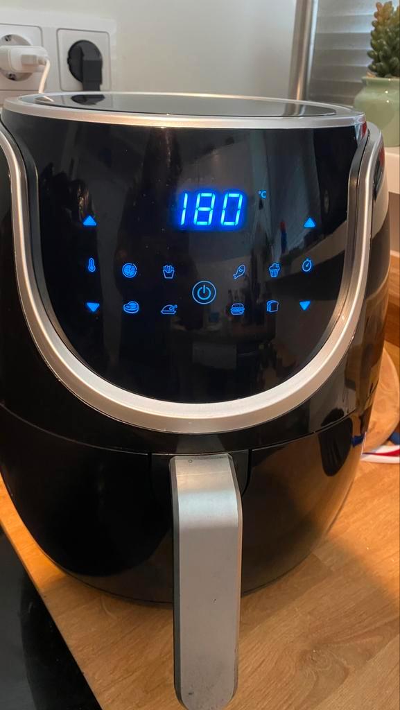 Smartfryer XL 4,5L Action airfryer. Smart Oven air fryer, Witgoed en Apparatuur, Airfryers, Zo goed als nieuw, Airfryer XL, 1000 t/m 1499 gram