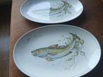 Twee ovale visborden Seltmann Weiden Bavaria, Huis en Inrichting, Keuken | Servies, Ophalen of Verzenden, Zo goed als nieuw, Bord(en)