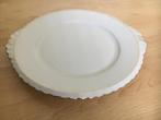 serveerschaal bord schaal diam 27cm Royal Elpa wit porselein, Ophalen of Verzenden, Zo goed als nieuw