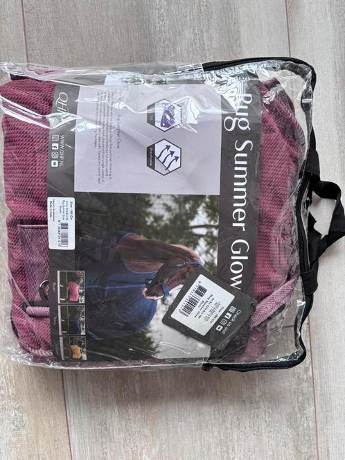 Qhp summer glow deken maat 185, Dieren en Toebehoren, Paarden en Pony's | Dekens en Dekjes, Zo goed als nieuw, Ophalen of Verzenden
