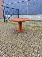 Vintage eettafel - VV Møbler - verlengbaar - Deens - teak, Ophalen, Zo goed als nieuw, Vijf personen of meer, 100 tot 150 cm
