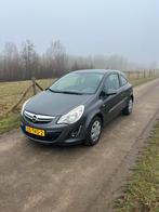 Opel Corsa 1.2 16V LPG 3D 2012 Grijs, Auto's, Voorwielaandrijving, 83 pk, Zwart, 4 cilinders