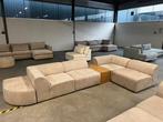 SALE modulaire banken in terra en beige 20-70% korting, Huis en Inrichting, Ophalen, Nieuw, Stof, Hoekbank modulair elementenbank