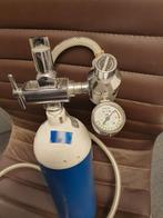 Zuurstofcilinder met manometer, Ophalen