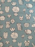 Funky animals tricot, Hobby en Vrije tijd, Stoffen en Lappen, 120 cm of meer, Nieuw, Ophalen of Verzenden, Katoen