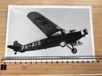 Fokker F.18 PH-AIS KLM Snip Vliegtuig Foto 30’s Luchtvaart, Verzamelen, Luchtvaart en Vliegtuigspotten, Ophalen of Verzenden, Zo goed als nieuw