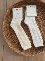 Nieuw! Kniekousen ajour crème wit 68, Ophalen of Verzenden, Nieuw, JC Socks