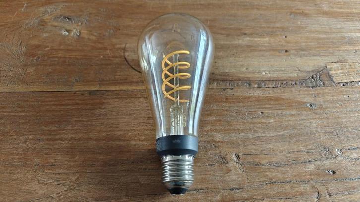 Philips Hue White Edison, Huis en Inrichting, Lampen | Losse lampen, Zo goed als nieuw, Led-lamp, Minder dan 30 watt, E27 (groot)