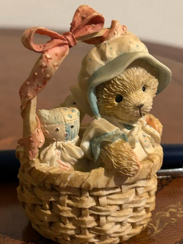 Cherished Teddies 1992 -Abigail, Verzamelen, Beren en Cherished Teddies, Zo goed als nieuw, Beeldje, Cherished Teddies, Ophalen