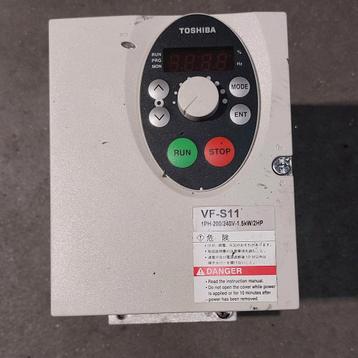 3 Toshiba Frequentieregelaars 1.5kW VF-S11  beschikbaar voor biedingen