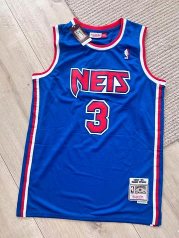 NBA Jersey Drazen Petrovic New Jersey Nets (nr 3) Classic beschikbaar voor biedingen