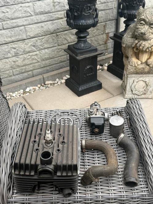 Te koop mooie en goede set zundapp ks 125 waterkoeling set ., Fietsen en Brommers, Brommeronderdelen | Zundapp, Gebruikt, Cilinder