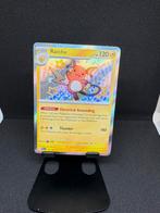 Shiny raichu, Hobby en Vrije tijd, Verzamelkaartspellen | Pokémon, Ophalen of Verzenden, Zo goed als nieuw, Meerdere kaarten, Foil