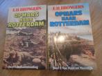 E.H. Brongers Opmars naar Rotterdam deel 1 en 2, Ophalen of Verzenden, Tweede Wereldoorlog, Zo goed als nieuw, Overige onderwerpen