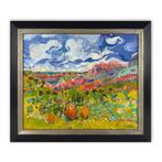 Uniek schilderij van Rob van Trier - 75 x 65 cm, Antiek en Kunst, Kunst | Schilderijen | Modern, Ophalen of Verzenden